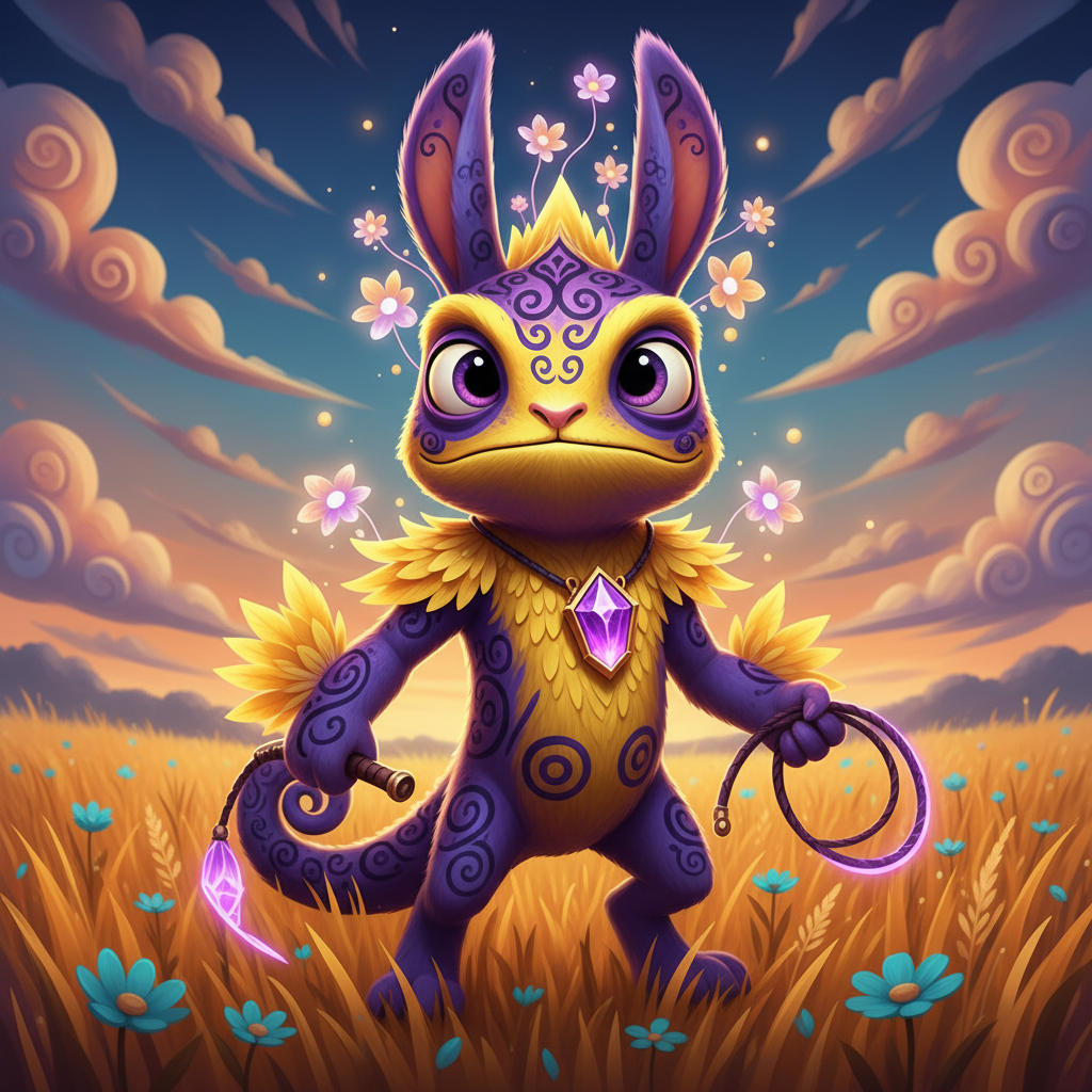 Progeny showing a different trait